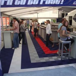 RibDeck evenementen vloer