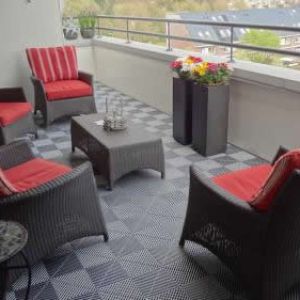 Ribdeck® balkon vloer