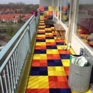 Ribdeck® balkon vloer